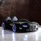 Velocity Black Race Car Bed for Kids